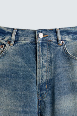 LOOSE FIT SPLATTER JEANS - Zara фото 9