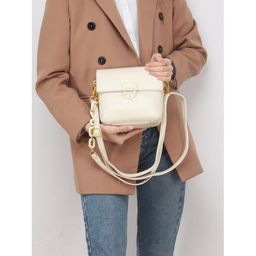 Сумка женская искусственная кожа C 190-5139, 1отд, плечевой ремень, молочный SALE 246476 - Adelia фото 5