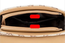 KAIDIFEINIROO Сумка женская с двумя ремнями 8229 фото 46