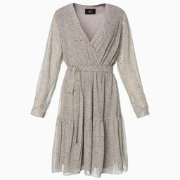 Платье женское короткое MIST plus-size, зелёное, размер 50