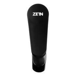 Смеситель для раковины ZEIN Z3723, однорычажный, длина излива 12 см, высокий, пластик, черный