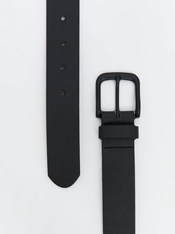 Deri G?r?n?ml? Erkek Kemer