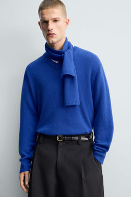 V-NECK WOOL - CASHMERE LIMITED EDITION JUMPER