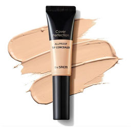 The Saem Cover Perfection Allproof Tip Concealer #1.5 Natural Beige 12g - Стойкий консилер с плотным покрытием