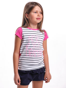 Футболка для девочки	 UD 2148 - Mini maxi фото 3