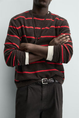 STRIPED WOOL JUMPER - Zara фото 5