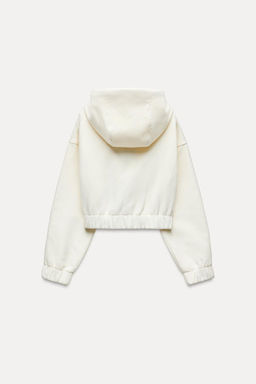 HOODED CLOTH JACKET - Zara фото 7