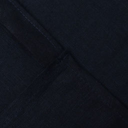 Шторы для кухни с завязками «Этель» Linen collection, 145×180 см - 2 шт., 100% лён, 170 г/м²