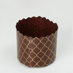 Цена за 20 шт. Форма бумажная для кулича «Купола», 70×60 мм