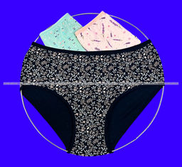 Цена за 3 шт. Трусы женские Miss Emma Турция высокая посадка большие размеры № 6