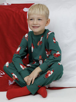 К 1663/темно-зеленый 5420 Н151 пижама дет