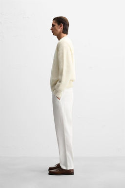 RELAXED FIT JOGGER WAIST TROUSERS - Zara фото 26