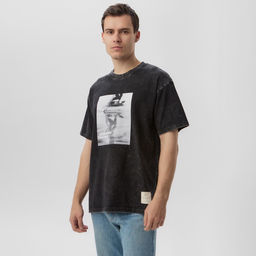 Футболка мужская MIST Moment, черный, р-р M