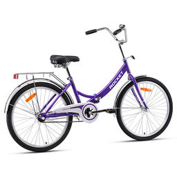 Велосипед 24" Rocket City Fold 24, цвет фиолетовый, размер 16"