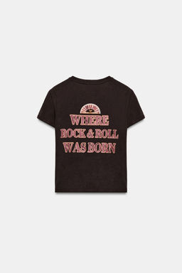ELVIS SHORT SLEEVE T-SHIRT - Zara фото 7
