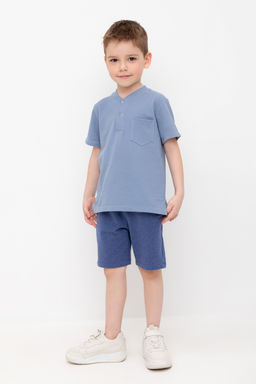 Crockid _ КР 400751/синий меланж к514 шорты для мал