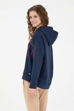 Женский темно-синий свитшот - U.s. polo assn фото 5