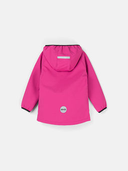 Куртка Softshell демисезонная Фуксия - Bungly фото 3