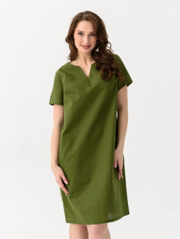 Платье Хлопок 70%, Лен 30% Вологда