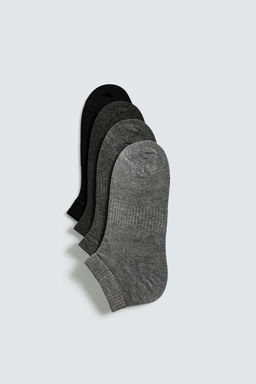 4-PACK OF BASIC ANKLE SOCKS