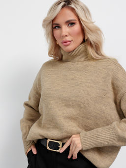 JETTY Джемпер вязаный свитер с горлом  фото 19