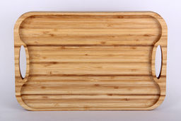 Блюдо сервировочное 30х20х1.7см дерево 5341 - Коралл фото 2