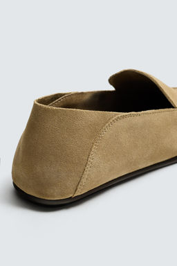 LEATHER LOAFERS - Zara фото 3