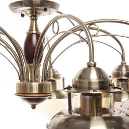 Люстра 1*40Вт Е27 80*80*35см 6-MDG5955/7AB