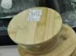 Контейнер круглый крышка бамбук 400 мл стекло / C400 /уп 48/