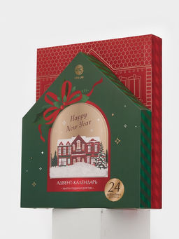 Адвент-календарь косметики Happy New Year, 24 предмета, URAL LAB