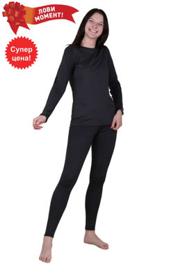 Женская фуфайка с рукавом ТФЖ-1 водолаз с начёсом (42-56)