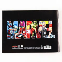 Альбом для рисования А4, 40 листа 100 г/м, на скрепке, Мстители - Marvel фото 3