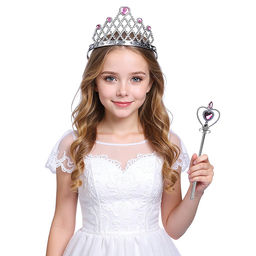 Корона карнавальная "Маленькая принцесса" в пакете