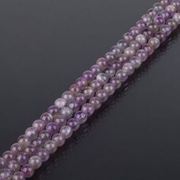 Бусины для украшений из кварцевого Аметиста (60 бусин) 39 см