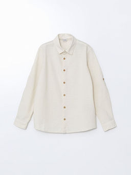 Uzun Kollu Erkek ?ocuk G?mlek