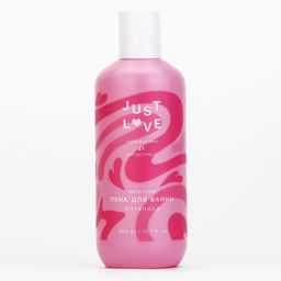 Пена для ванны Just love, 300 мл, аромат клубники, Чистое счастье  фото 4