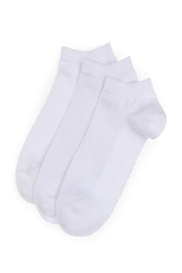 Erkek Beyaz 3l_ Babet _orap Sepette S_rpriz _ndirim