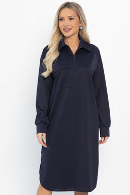 Платье-поло Сан-Диего (синее) П14575-10М - Lt collection фото 7