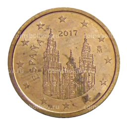 2 евроцента 2017 года Испания