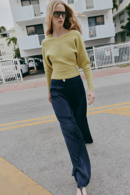 V-NECK KNIT JUMPER - Zara фото 4