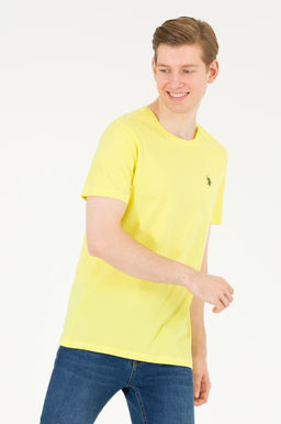 U. S. Polo Assn Мужская футболка Citron Basic с круглым вырезом