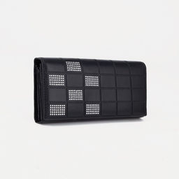 Кошелёк на магнитах, цвет чёрный