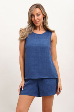 Костюм с шортами КЖ-001 Лен