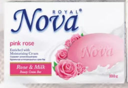 Мыло Туалетное "Royal Nova" 100гр Розовая вуаль в коробочке