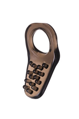 Эрекционное кольцо на пенис TOYFA XLover, Термопластичный эластомер (TPE), черный, 4 см  фото 4