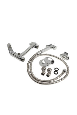 Смеситель для биде ZEIN Z4200, с гигиеническим душем, нерж. сталь, картридж 35 мм, хром