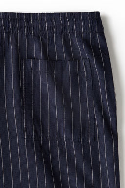 Pantal?n en mezcla de lino Relaxed Fit - H&m фото 3