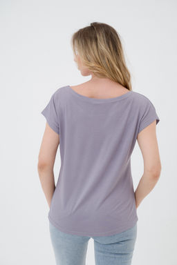 Футболка женская из вискозы Лирика пудра Call me angel - Амадэль фото 6