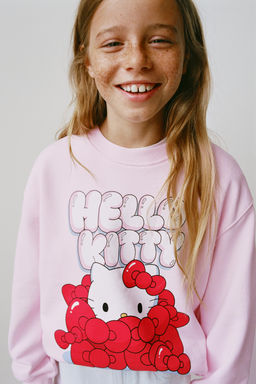 HELLO KITTY PRINTED SWEATSHIRT - Zara фото 6