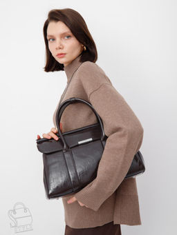 Сумка женская 58302S d.gray Velina Fabbiano-Safenta в Новосибирске